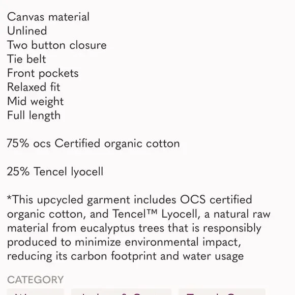 Boyish NWT Maxwell Trench Coat in The Crowd - Picture 8 of 14